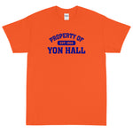 Load image into Gallery viewer, Orange/Blue Yon Hall T-Shirt
