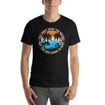 Load image into Gallery viewer, You Can&#39;t Stop The Waves But Can Learn To Surf T-Shirt
