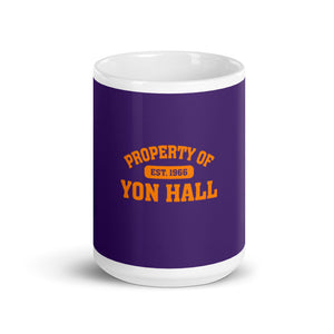 Blue With Orange Yon Hall Coffee Mug