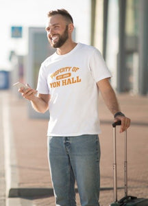 White/Orange Yon Hall T-Shirt